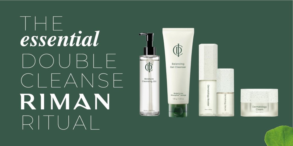 Essential Double Cleanse RIMAN Ritual - Balancing Gel Cleanser - RIMAN KBeauty -