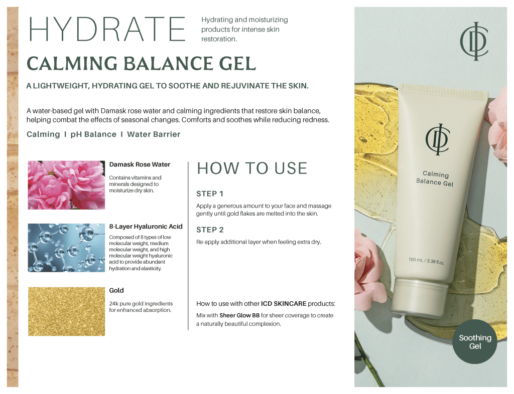 Incellderm ICD Calming Balance Gel - RIMAN KBeauty - Korean Skincare Routine for Glass Skin
