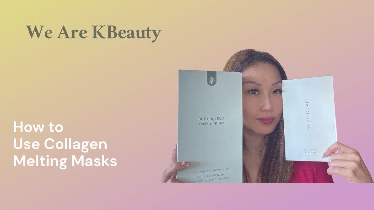 How to use the INCELLDERM Collagen 100 Melting Masks – RIMAN KBeauty