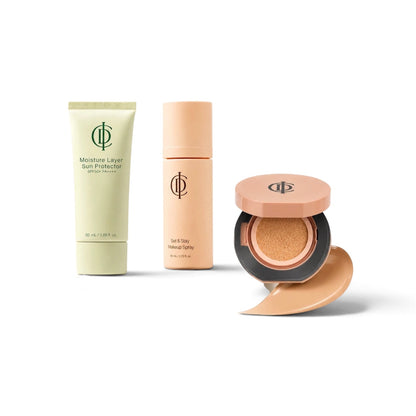 Daytime Set & Go Bundle: Light Cushion, Sunscreen, Setting Spray - Save $9 with this Bundle