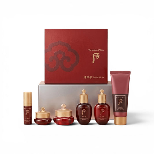 The History of Whoo Jinyulhyang 6pcs Special Travel Gift Set