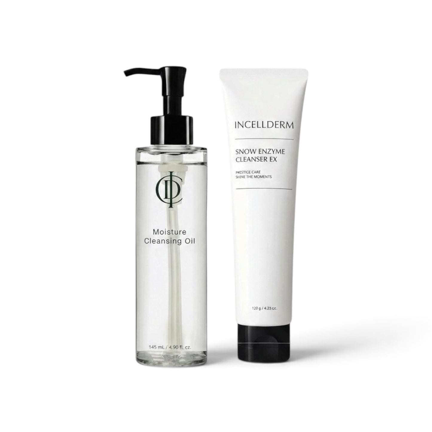 Cleansing Bundle - Double Cleanse with Oil and Snow Enzyme - Save $10 with this bundle