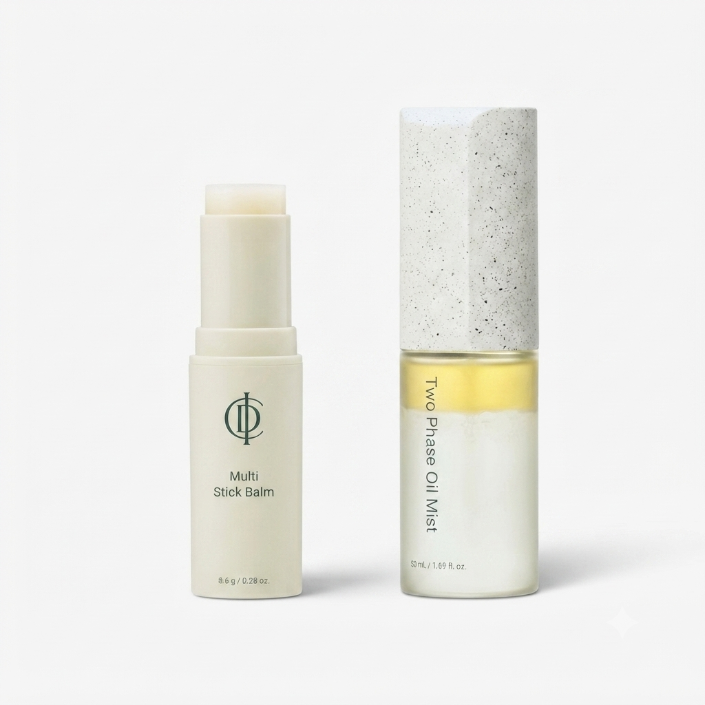 Moisture On The Go Duo - Multi-Stick Balm, Two Phase Oil Mist - Save $10 on this Bundle