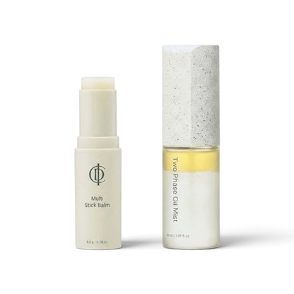 Fukt på Språng Duo - Multi-Stick Balm, Tvåfas Oljedimma - Spara 10 $ på detta paket