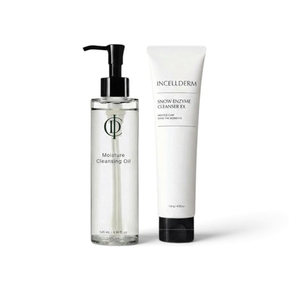 Cleansing Bundle - Double Cleanse with Oil and Snow Enzyme - Save $10 with this bundle - RIMAN KBeauty-