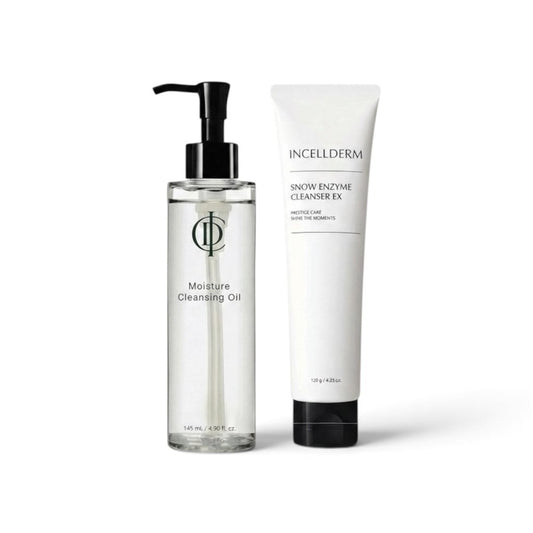 Cleansing Bundle - Double Cleanse with Oil and Snow Enzyme - Save $10 with this bundle - RIMAN KBeauty-