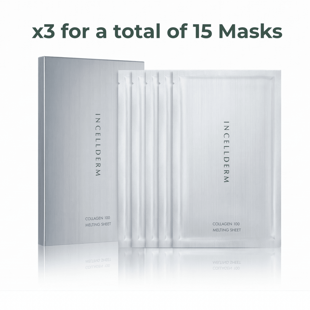 Incellderm 1st Gen Collagen 100 Melting Sheet 5ct - RIMAN KBeauty - 