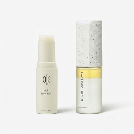 Moisture On The Go Duo - Multi-Stick Balm, Two Phase Oil Mist - Save $10 on this Bundle - RIMAN KBeauty-