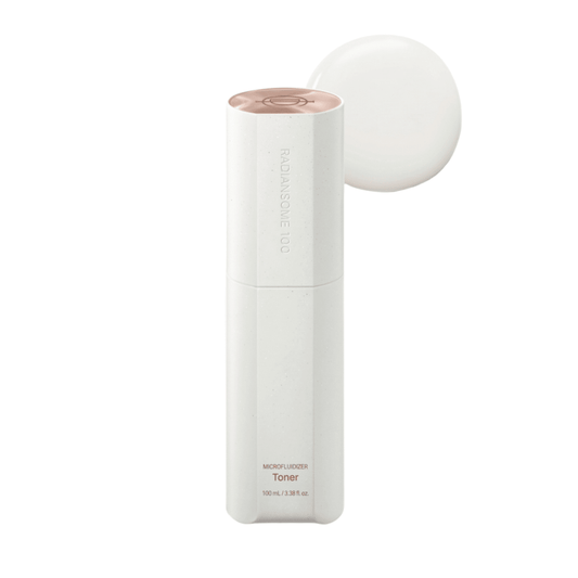Newly Reformulated ICD Radiansome™100 Microfluidizer Essential Toner - Available April 1st - RIMAN KBeauty - 