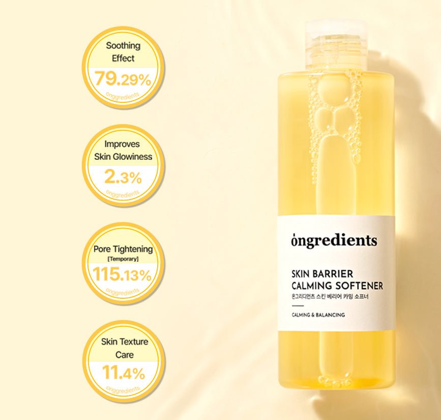 Ongredients Skin Barrier Calming Toner 8.45 Fl Oz - RIMAN KBeauty - 