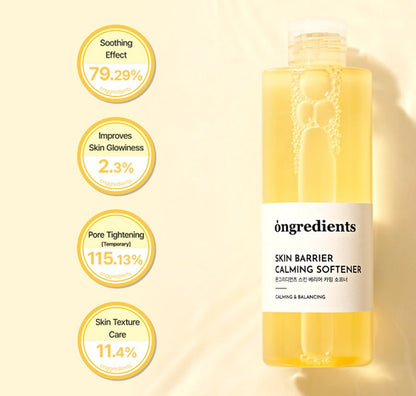 Ongredients Skin Barrier Calming Toner 8.45 Fl Oz - RIMAN KBeauty - 