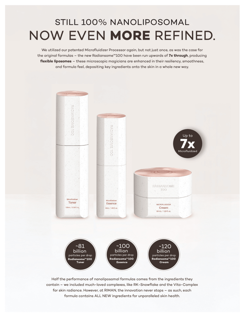 Pre - Sale - Newly Reformulated ICD Radiansome™100 Set - Ships separately on April 7th 2026 - RIMAN KBeauty - 