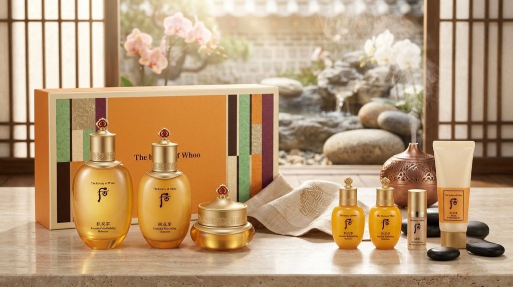 The History of Whoo エイジングケアセット The History of Whoo Gongjinhyang Inyang Special Set, 7 items