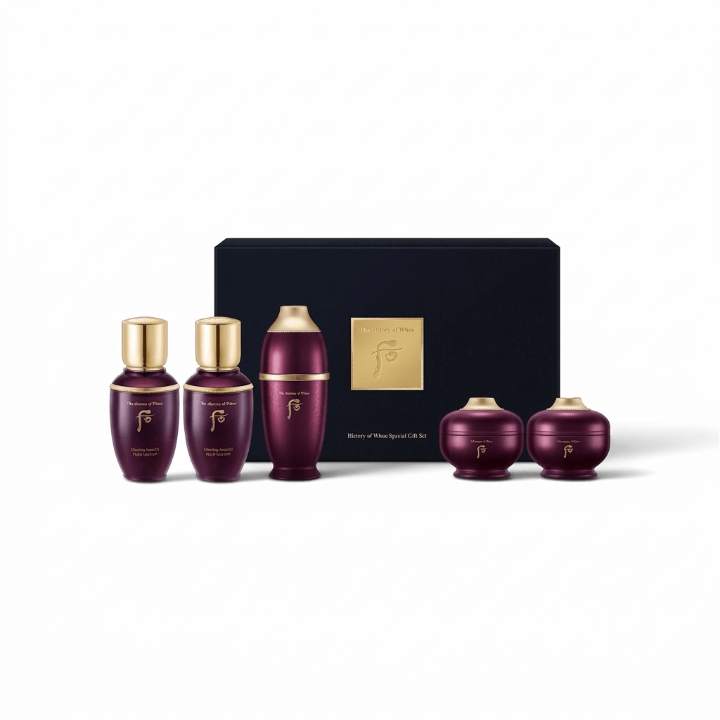 The History of Whoo: Imperial Youth Special Travel 5 Piece Set - Hwang Gift Set - RIMAN KBeauty-