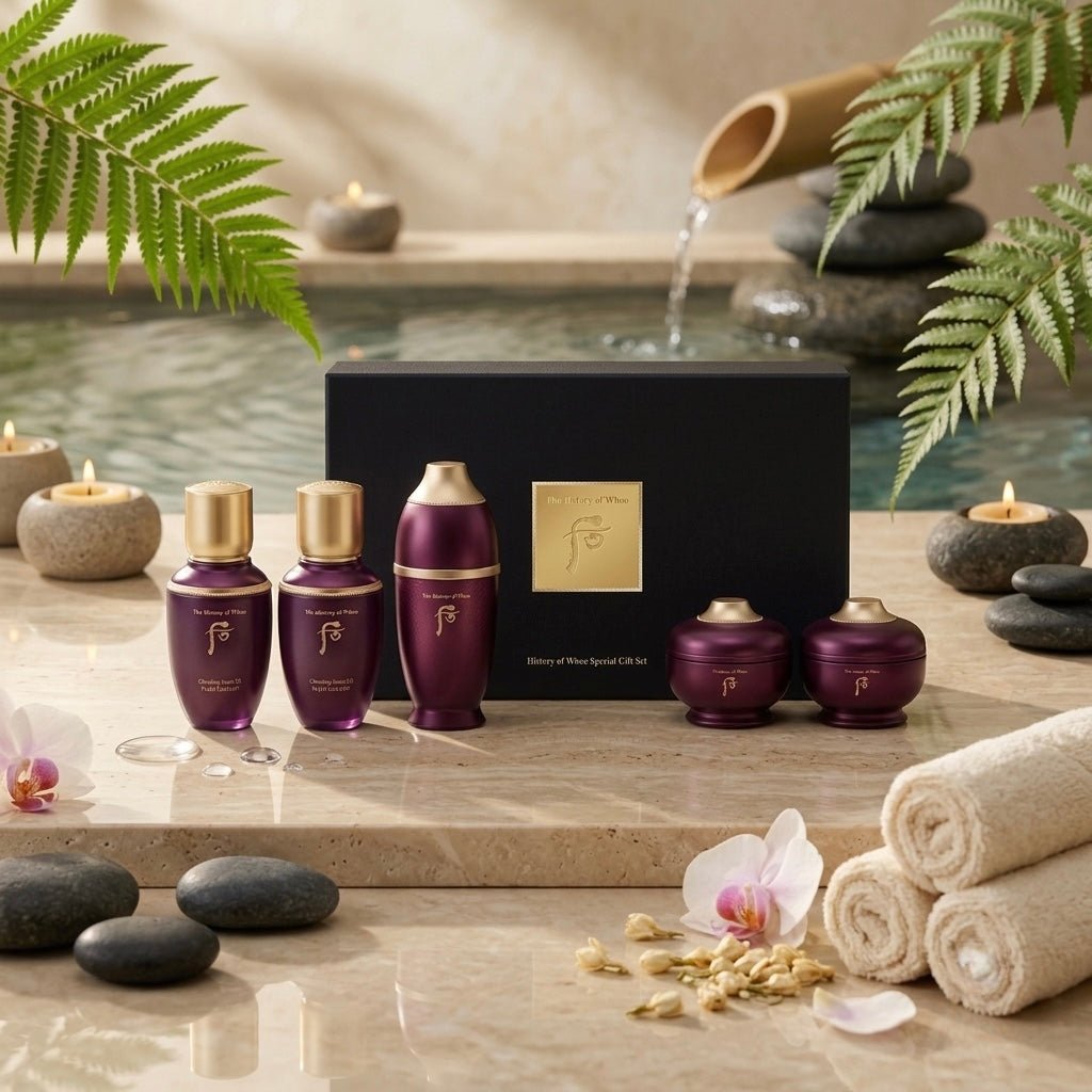 The History of Whoo: Imperial Youth Special Travel 5 Piece Set - Hwang Gift Set - RIMAN KBeauty-
