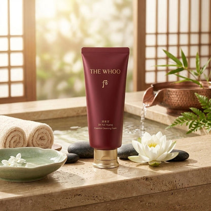 The History of Whoo Jin Yul Hyang Essential Cleansing Foam - RIMAN KBeauty-