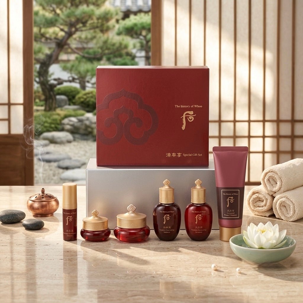 The History of Whoo Jinyulhyang 6pcs Special Travel Gift Set - RIMAN KBeauty-