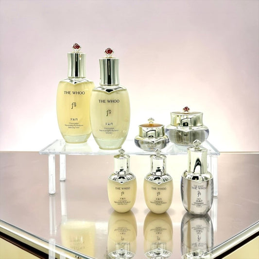 The History of Whoo: The Cheongidan Special Radiance Set - 3 Full size and 7 Piece Total - RIMAN KBeauty - 