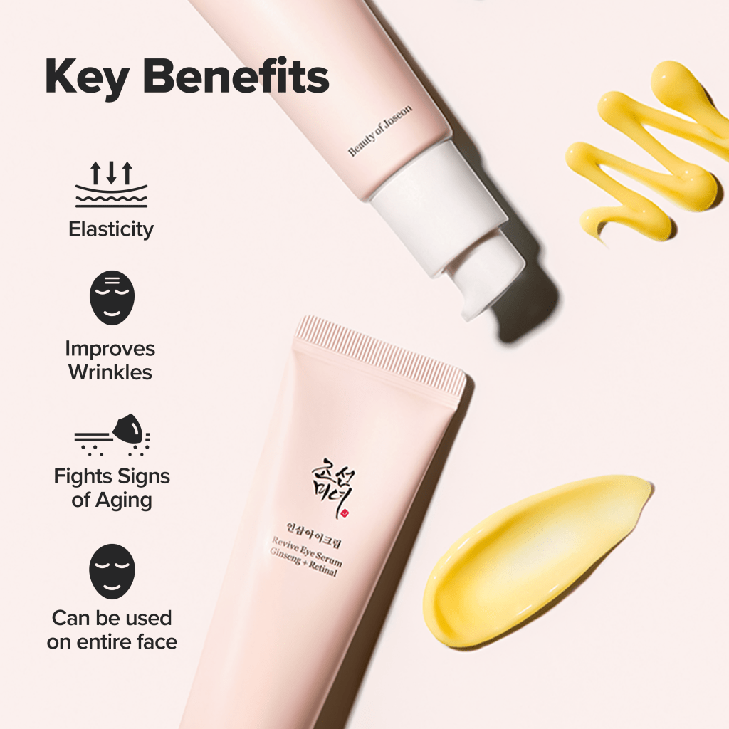 Beauty of Joseon Revive Eye Serum : Ginseng + Retinal - RIMAN KBeauty - Korean Skincare Routine for Glass Skin