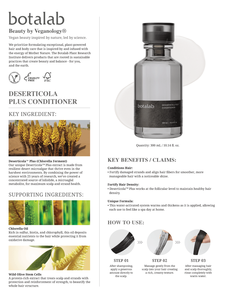 botalab Deserticola conditioner - RIMAN KBeauty - Korean Skincare Routine for Glass Skin