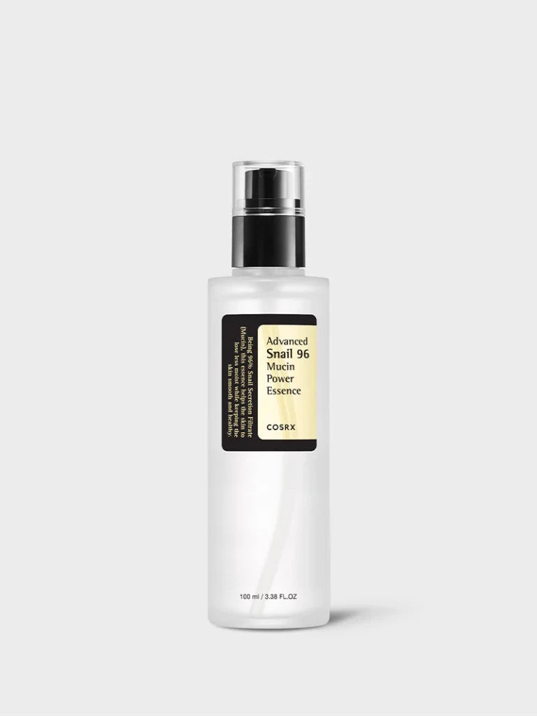 COSRX Snail 96 Mucin Power Essence 100ML, 3.38 fl. - RIMAN KBeauty - Korean Skincare Routine for Glass Skin