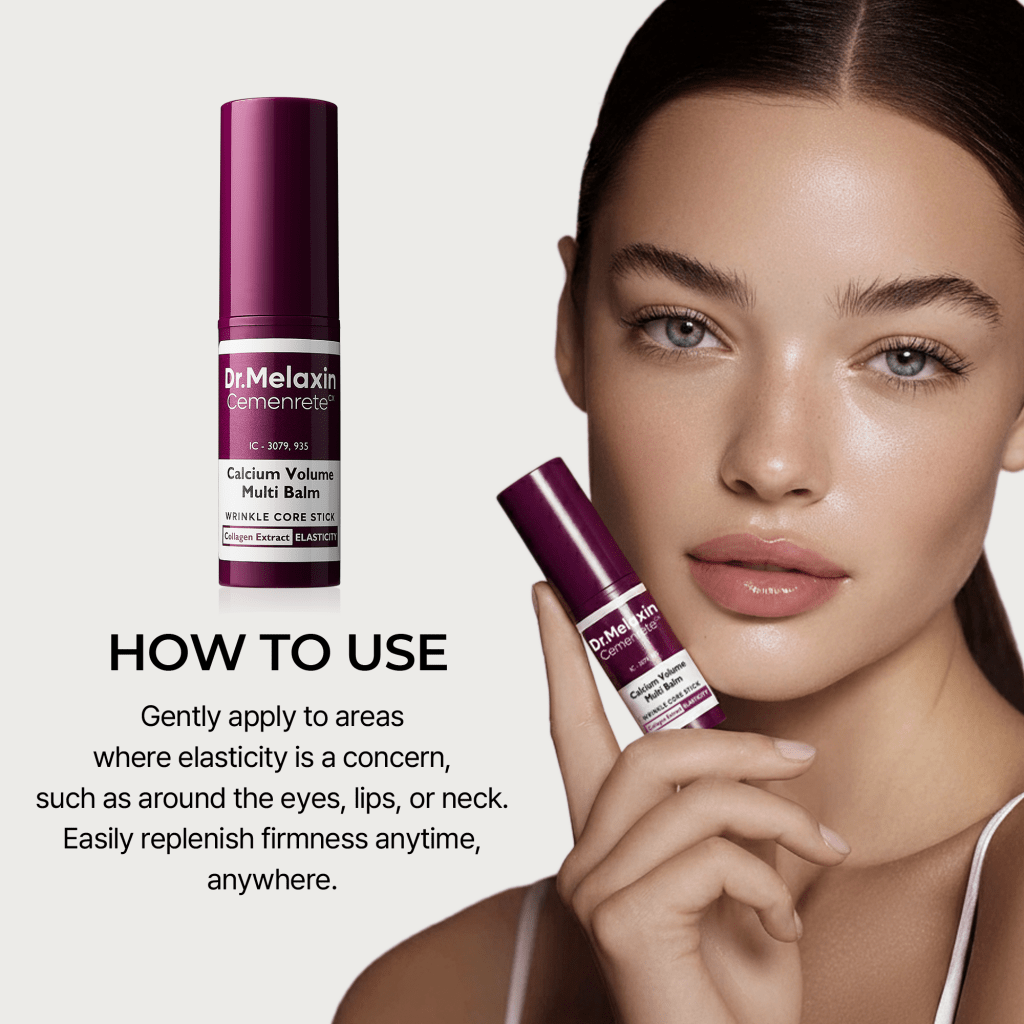 Dr. Melanix Cemenrete Calcium Multi Balm 9g - Undereye Smoothing - RIMAN KBeauty - Korean Skincare Routine for Glass Skin