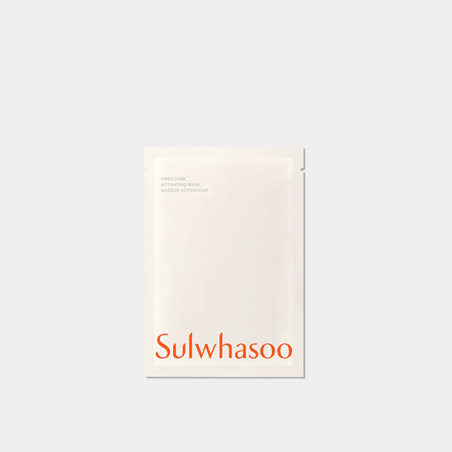 Sulwhasoo First Care Activating Mask (1 Sheet) - RIMAN KBeauty - Korean Skincare Routine for Glass Skin