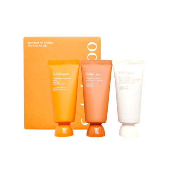 Sulwhasoo Mini Mask Kit (3 Masks) - RIMAN KBeauty - Korean Skincare Routine for Glass Skin