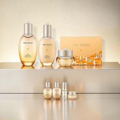 The History of Whoo: Gong Jin Hyang, Special Firming Set. The Whoo - We Are KBeauty - Korean Skincare Routine for Glass Skin