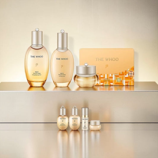 The History of Whoo: Gong Jin Hyang, Special Firming Set. The Whoo - We Are KBeauty - Korean Skincare Routine for Glass Skin