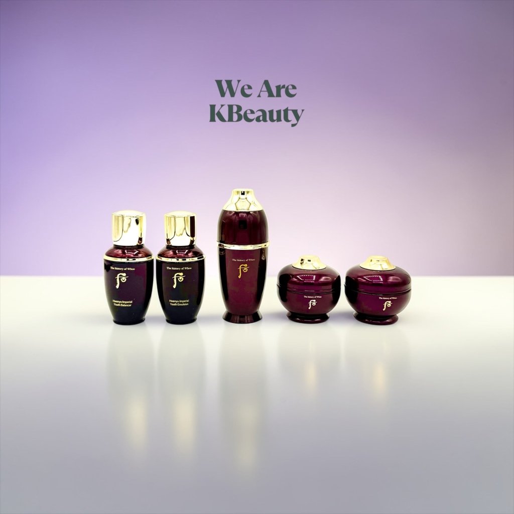 The History of Whoo: Imperial Youth Special Travel 5 Piece Set - We Are KBeauty - Korean Skincare Routine for Glass Skin